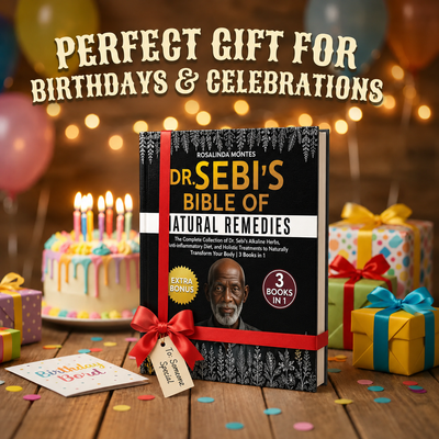 Dr. Sebi's Bible of Natural Remedies – 3 Books in 1