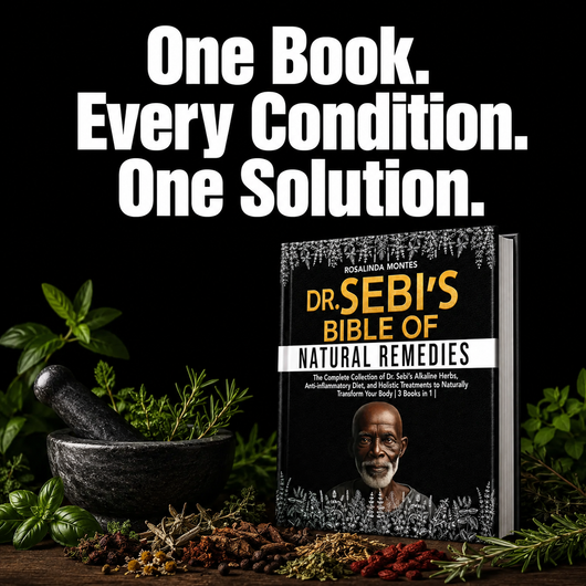 Dr. Sebi's Bible of Natural Remedies – 3 Books in 1
